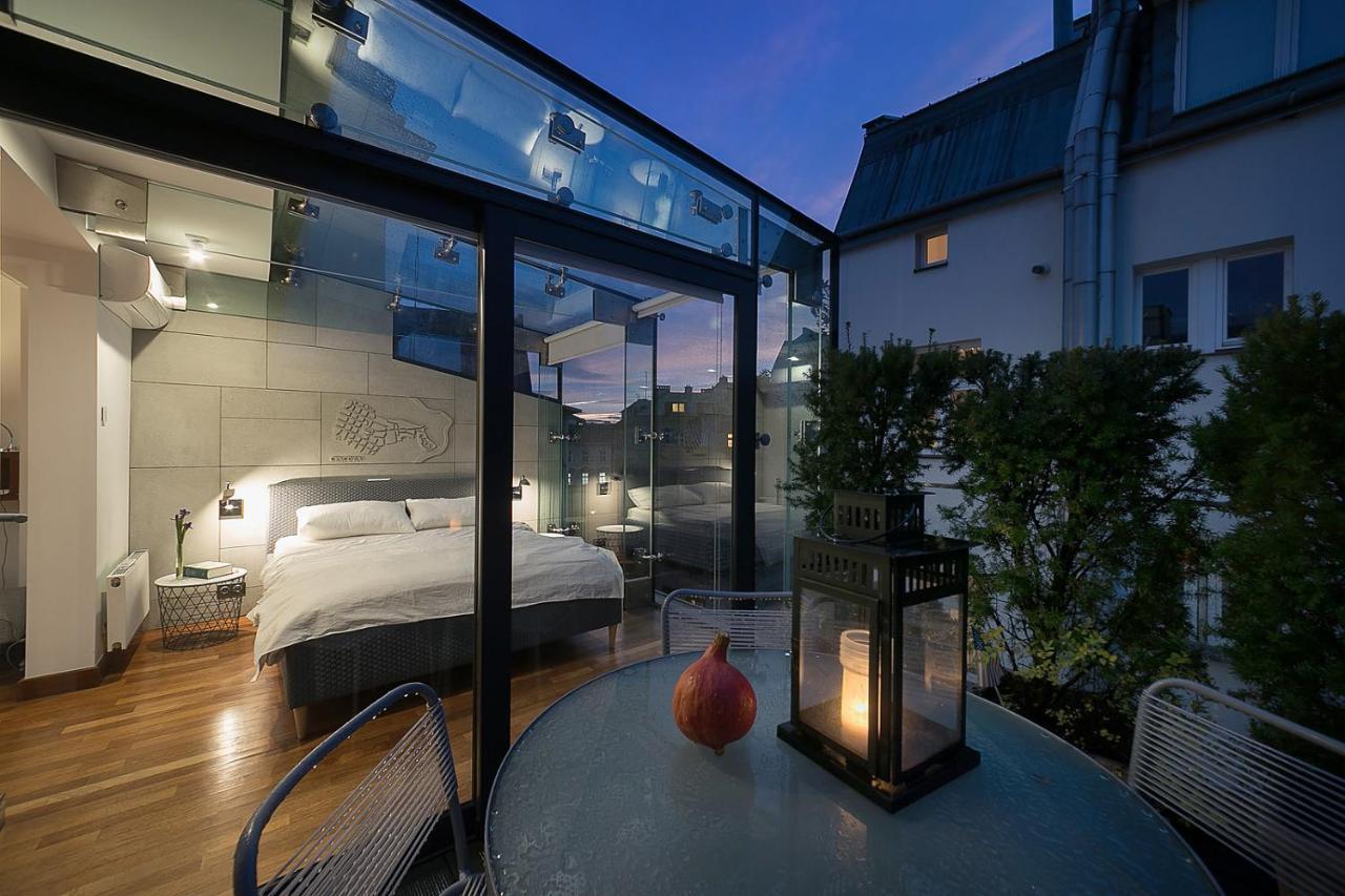 Main Square Studio With Terrace & Air Condition Krakow Exterior photo